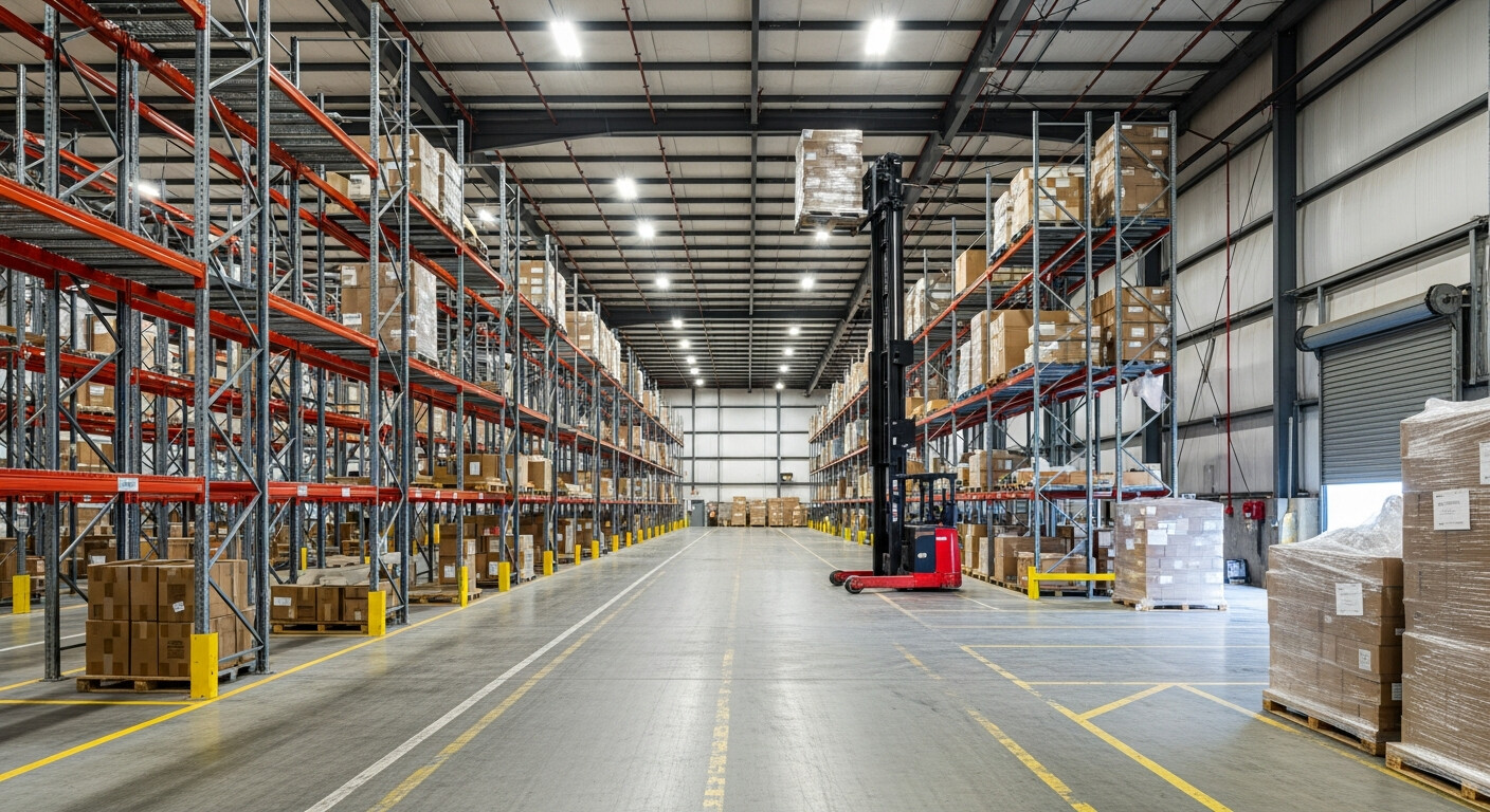 Warehouse and distribution center